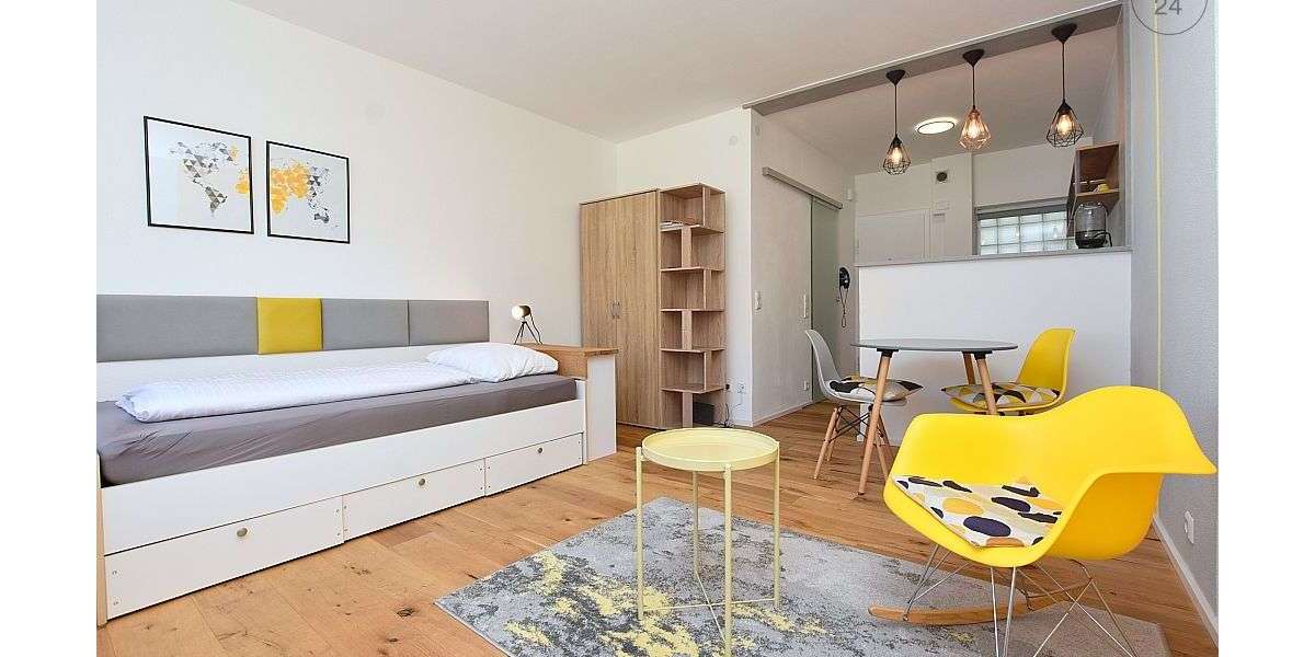 Etagenwohnung Stuttgart Degerloch - 1 Zimmer, 25 m&sup2;, 1.170&euro; | Angebot:24782940