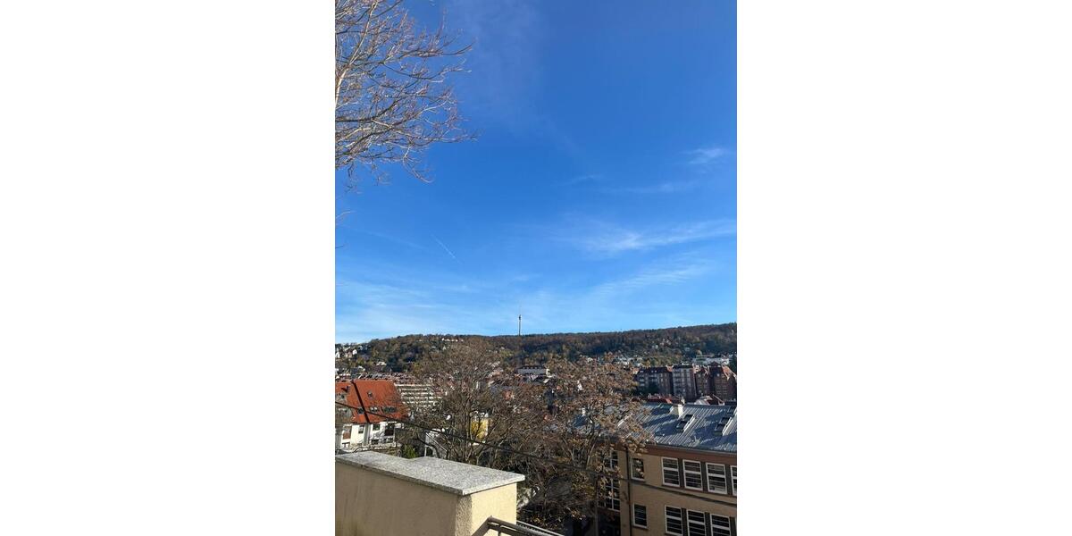 1-Zimmer-Apartment mit Blick über Stuttgart 1 zimmer