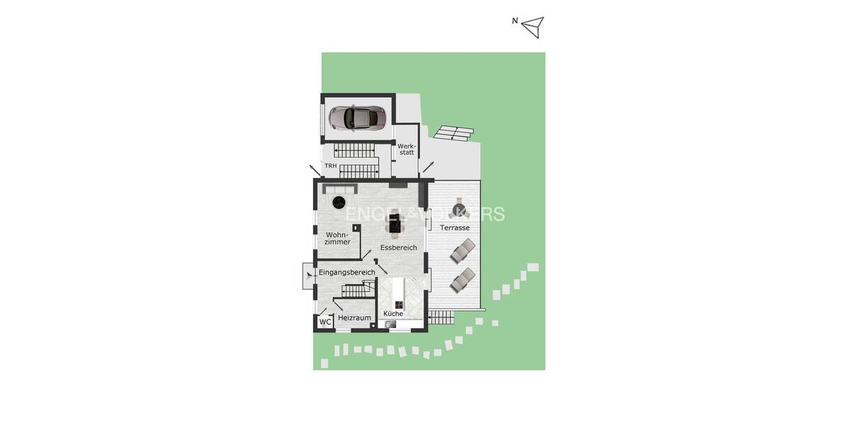Einfamilienhaus Tübingen-Bebenhausen Bebenhausen - 5 Zimmer, 203 m&sup2;, 1.050.000&euro; | Angebot:26217674