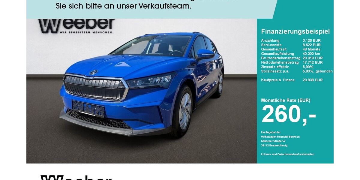 Skoda Enyaq 63.268 km 20.728 &euro; Weil der Stadt 71263