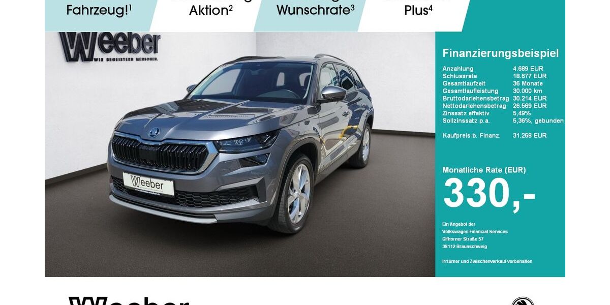 Skoda Kodiaq 79.388 km 30.750 &euro; Leonberg 71229