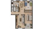Etagenwohnung Weinstadt - 3.5 Zimmer, 83 m&sup2;, 294.000&euro; | Angebot:27116782