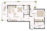 Etagenwohnung Leinfelden-Echterdingen Echterdingen - 2 Zimmer, 68 m&sup2;, 265.000&euro; | Angebot:25777911