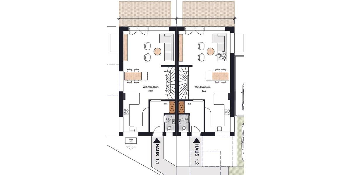 Doppelhaushälfte Stuttgart / Heumaden Riedenberg - 6 Zimmer, 156 m&sup2;, 925.737&euro; | Angebot:24040921