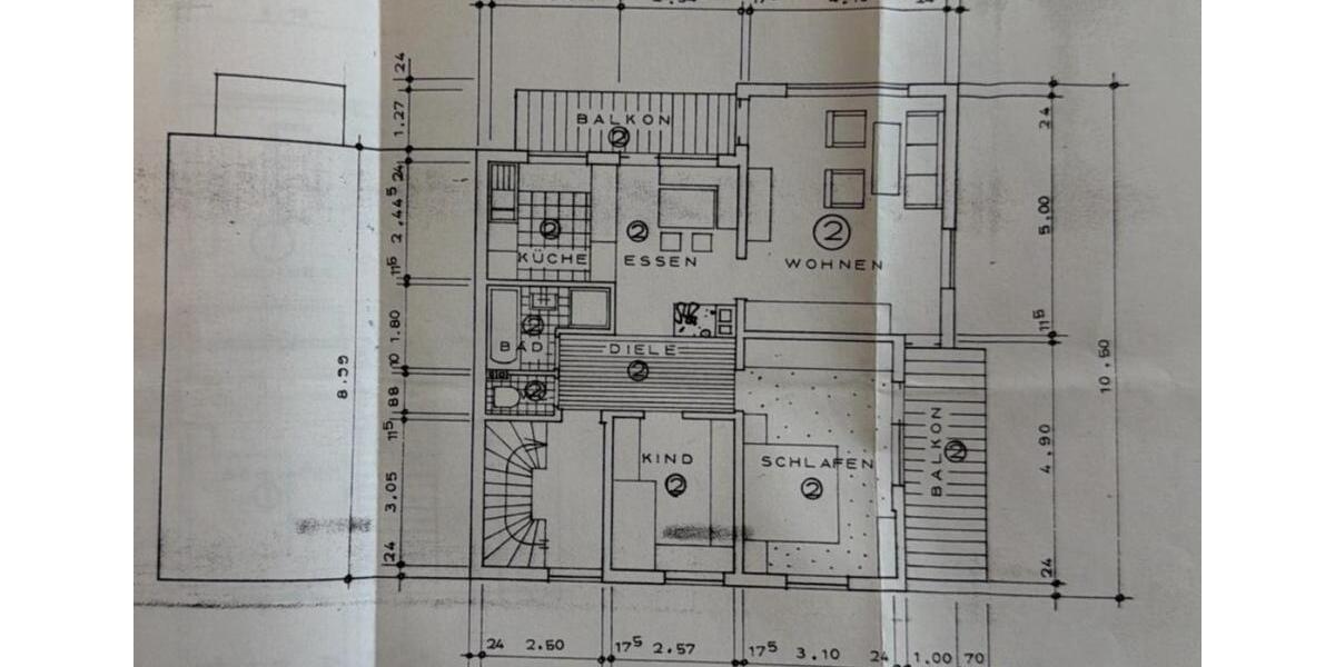 Etagenwohnung Böblingen Dagersheim - 3 Zimmer, 75 m&sup2;, 380.000&euro; | Angebot:25546373