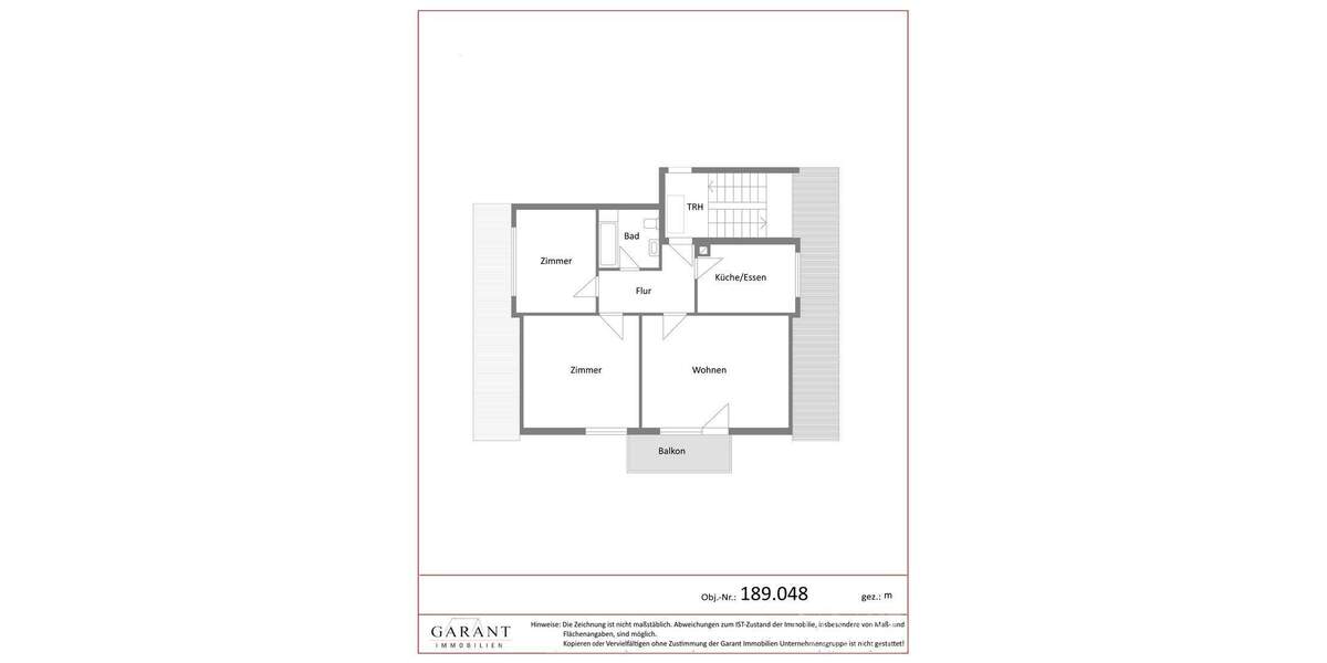 Etagenwohnung Backnang - 2 Zimmer, 62 m&sup2;, 220.000&euro; | Angebot:24994638