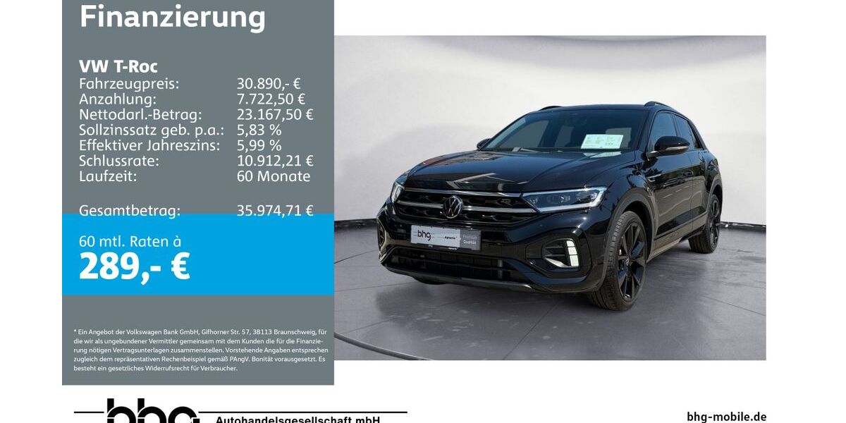 VW T-Roc 20.383 km 29.720 &euro; Metzingen 72555