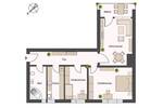 Etagenwohnung Stuttgart Bad Cannstatt - 3 Zimmer, 79 m&sup2;, 280.000&euro; | Angebot:26881612