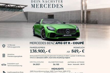 Mercedes-Benz AMG GT R 56.114 km 138.900 &euro; Ebersbach an der Fils 73061