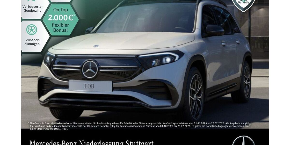 Mercedes-Benz EQB 8.397 km 40.990 € Stuttgart 70469