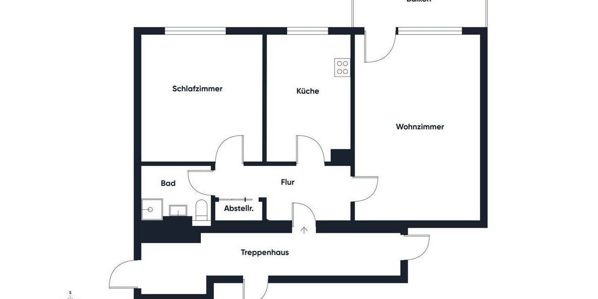 Etagenwohnung Gerlingen - 2 Zimmer, 65 m&sup2;, 259.000&euro; | Angebot:25969187