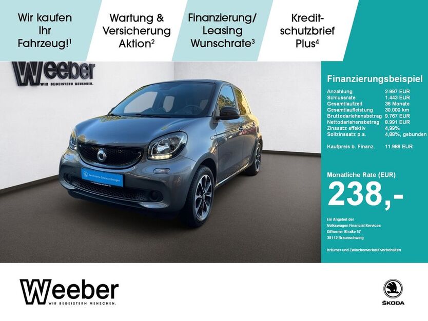 Smart ForFour 91.659 km 11.988 € Herrenberg 71083