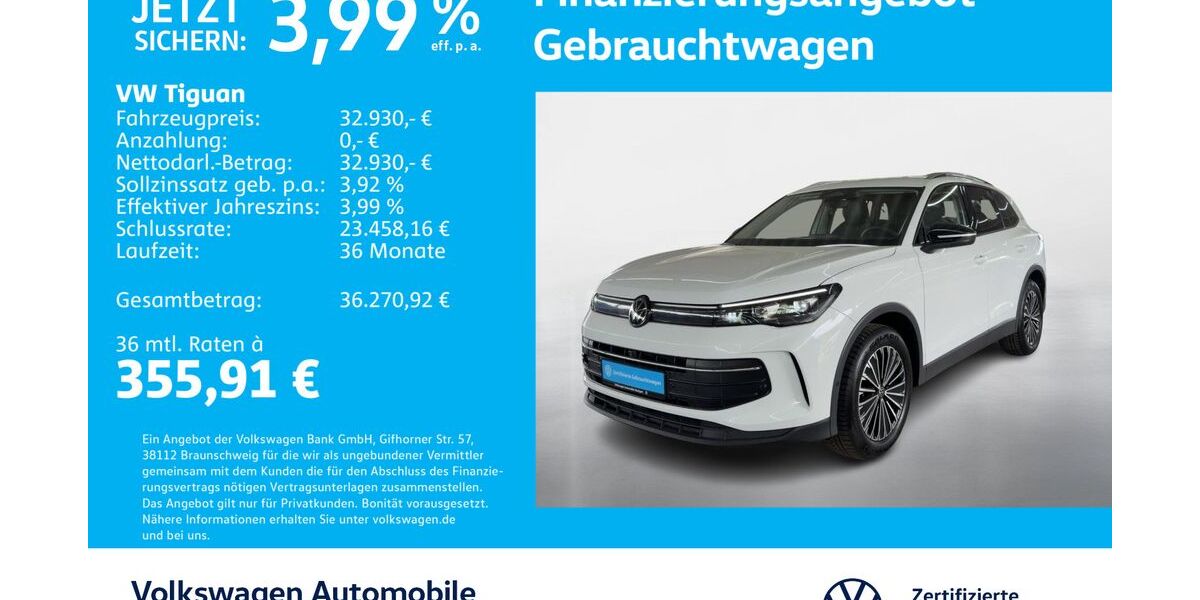 VW Tiguan 17.428 km 31.930 &euro; Stuttgart-Wangen 70188