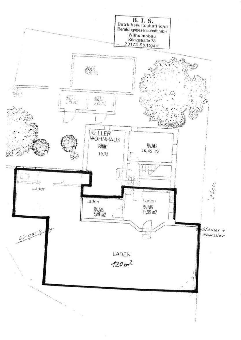 Einzelhandel in Möglingen 1.150 € 121 m² zimmer