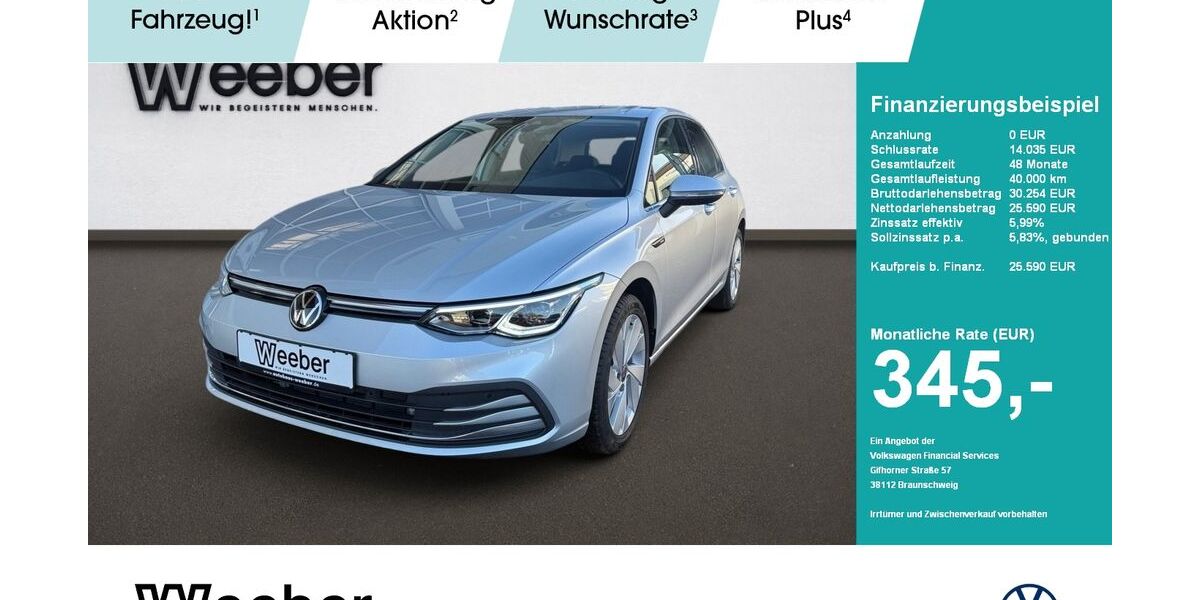 VW Golf 16.901 km 23.890 &euro; Weil der Stadt 71263