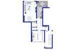 Etagenwohnung Stuttgart Kaltental - 2 Zimmer, 66 m&sup2;, 257.000&euro; | Angebot:26515336