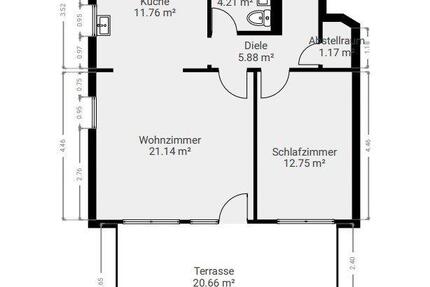 Wohnung Leonberg - 2 Zimmer, 62 m&sup2;, 269.000&euro; | Angebot:27008594