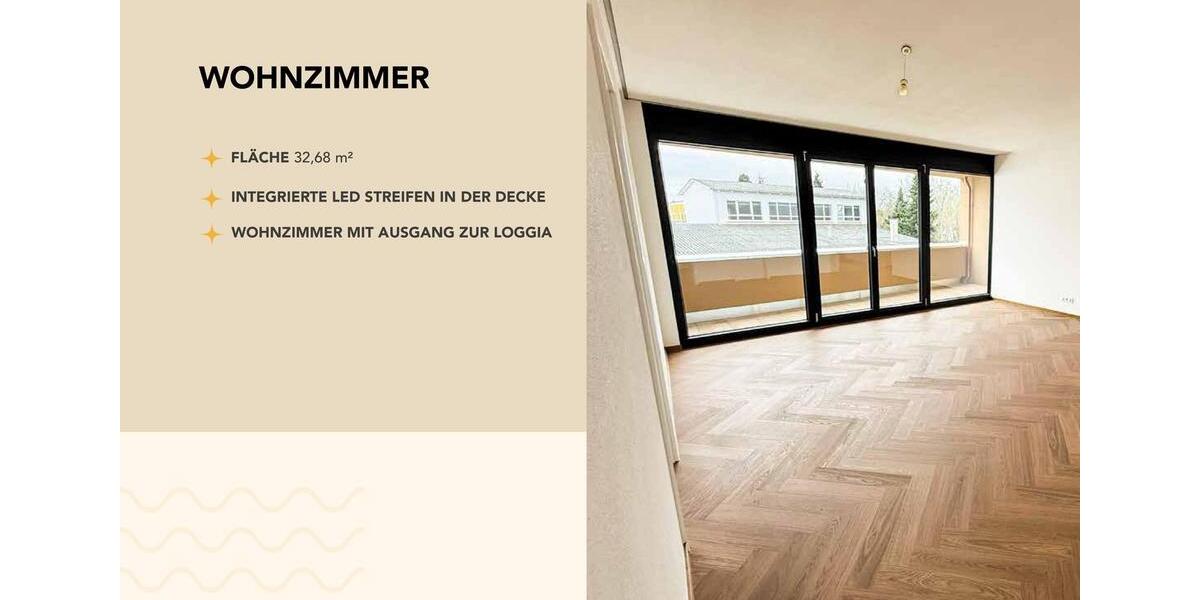 Etagenwohnung Denkendorf - 3 Zimmer, 110 m&sup2;, 1.865&euro; | Angebot:26254973