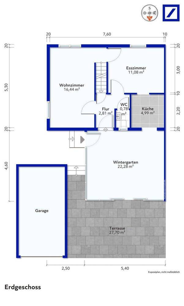 Traumhaus mit großem GartenWintergartenTerrasse und Garage in ruhiger Lage
