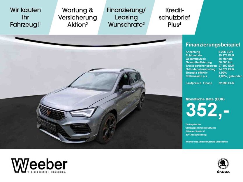 Cupra Ateca 23.632 km 32.648 € Leonberg 71229
