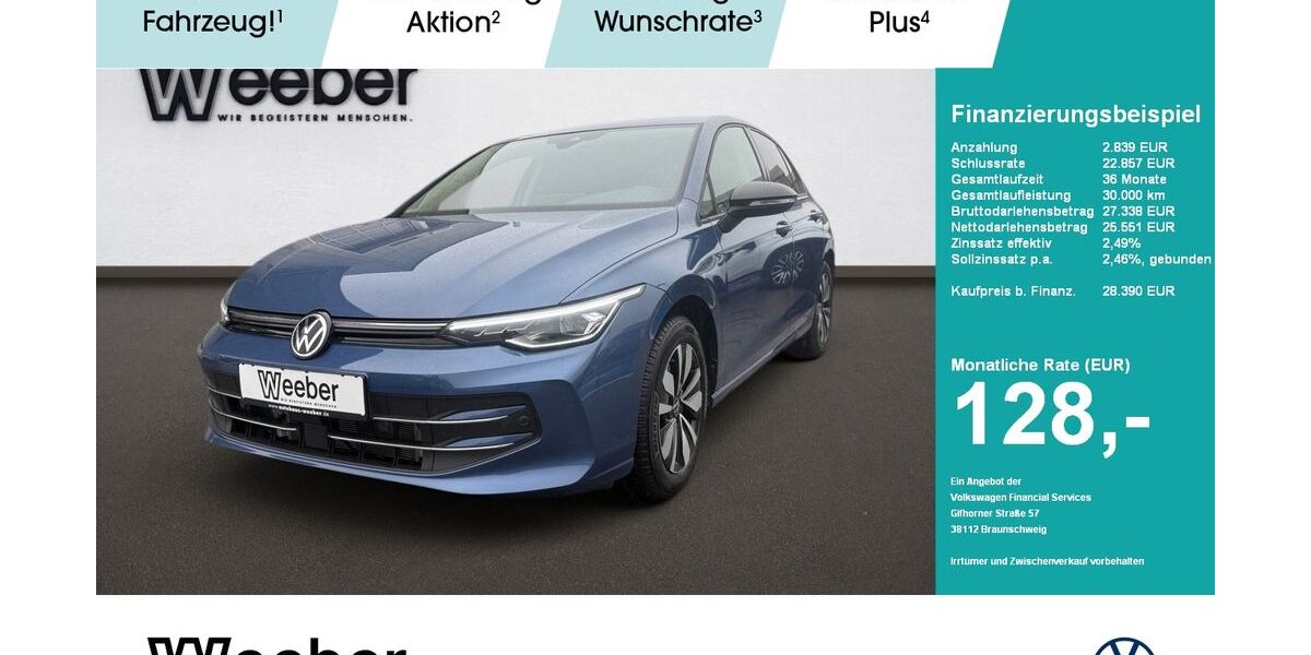 VW Golf 23.312 km 28.390 &euro; Weil der Stadt 71263