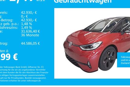 VW ID.3 10.687 km 42.930 € Stuttgart-Feuerbach 70469