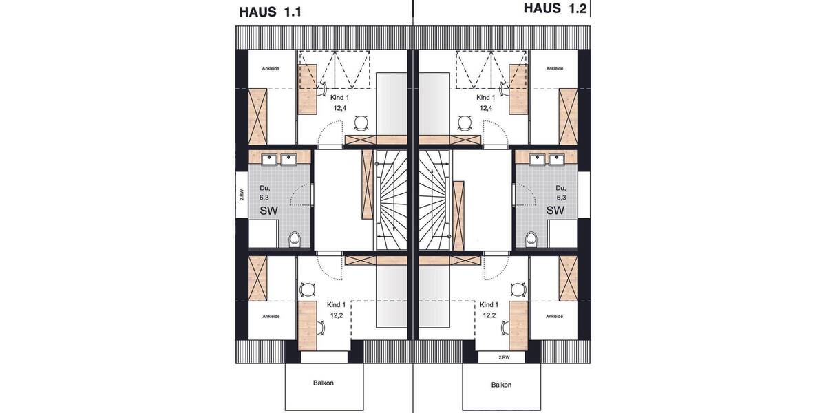 Doppelhaushälfte Stuttgart / Heumaden Riedenberg - 6 Zimmer, 156 m&sup2;, 925.737&euro; | Angebot:24040921