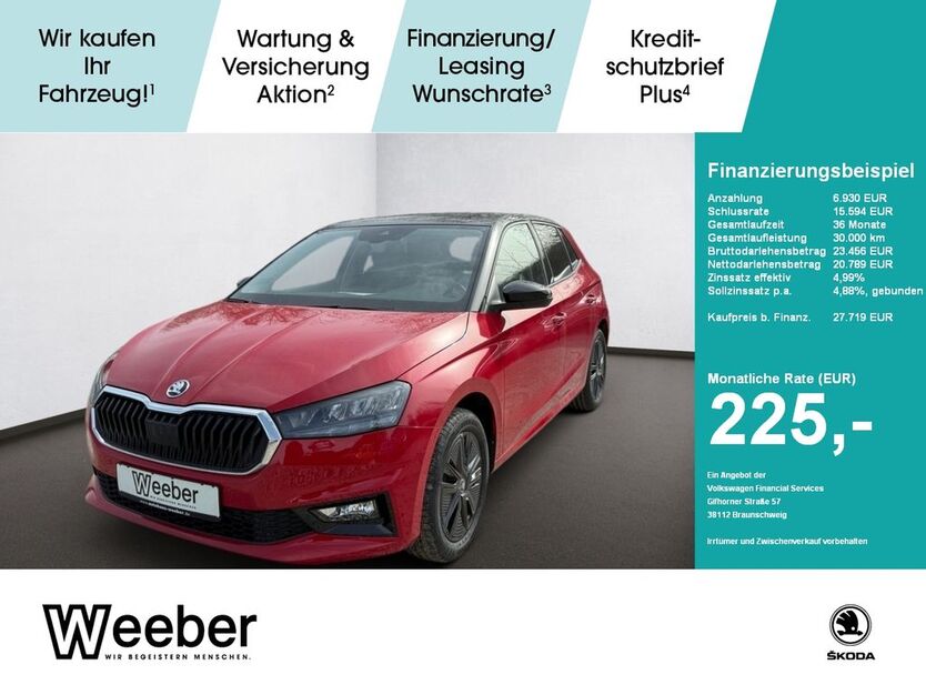 Skoda Fabia 1.999 km 27.719 € Leonberg 71229