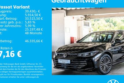 VW Passat Variant 1.505 km 38.430 &euro; Stuttgart-Wangen 70188