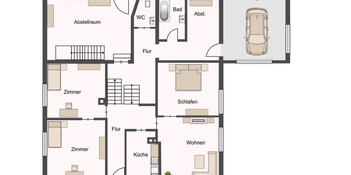 Einfamilienhaus Kernen-Stetten Stetten - 9 Zimmer, 212 m&sup2;, 330.000&euro; | Angebot:25302624