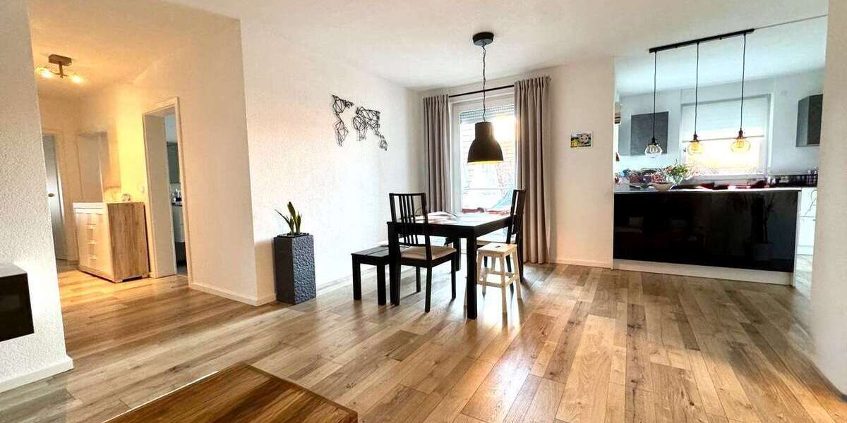 Etagenwohnung Ludwigsburg Oßweil - 3 Zimmer, 90 m&sup2;, 410.000&euro; | Angebot:26296730