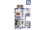 Etagenwohnung Stuttgart Feuerbach - 3 Zimmer, 83 m&sup2;, 390.000&euro; | Angebot:26360218