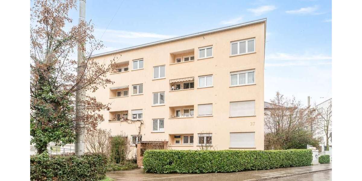 Etagenwohnung Stuttgart Stuttgart-Nord - 4 Zimmer, 83 m&sup2;, 349.000&euro; | Angebot:25291759