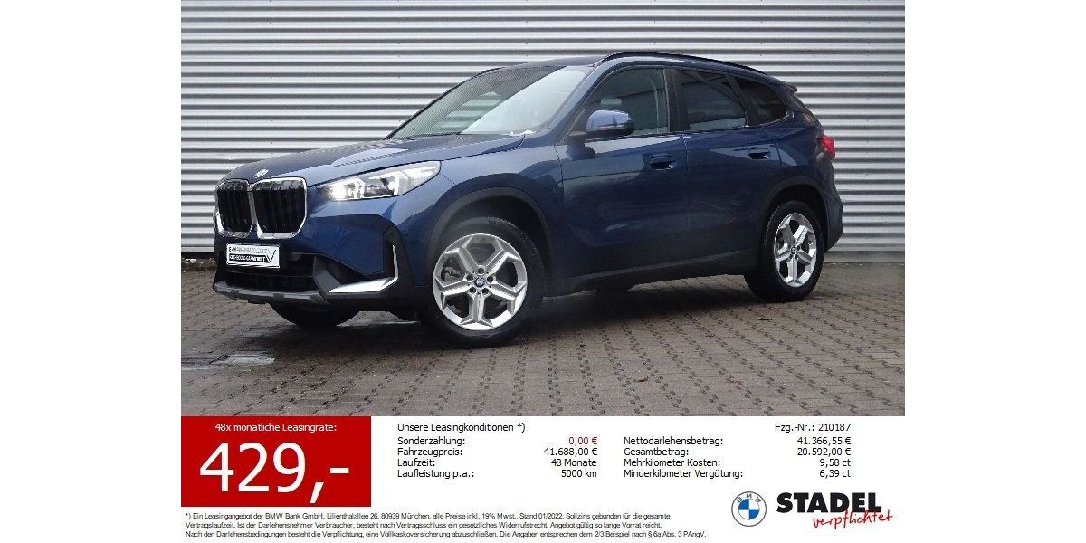 BMW X1 29.153 km 41.680 &euro; Bietigheim-Bissingen 74321