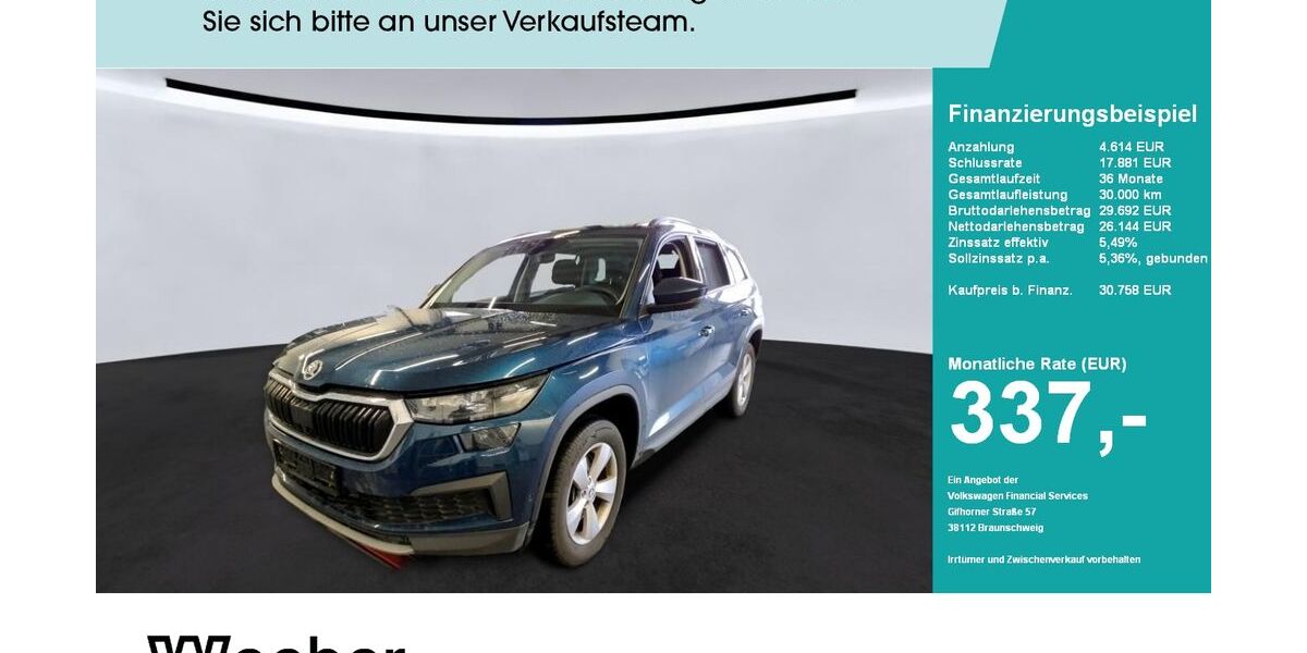Skoda Kodiaq 72.851 km 29.980 &euro; Leonberg 71229