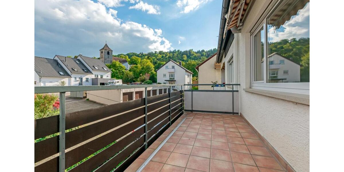 Stilvolle 1-Zimmer-Wohnung mit großem Balkon & neuer Küche in ruhiger Lage von Stuttgart-Wangen 1 zimmer