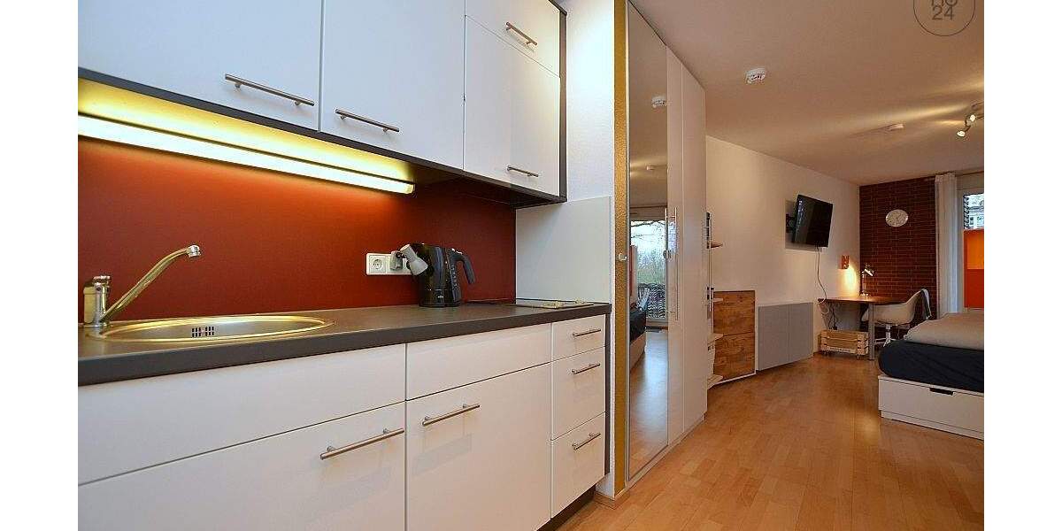 Etagenwohnung Stuttgart Steckfeld - 1 Zimmer, 31 m&sup2;, 1.150&euro; | Angebot:24711622