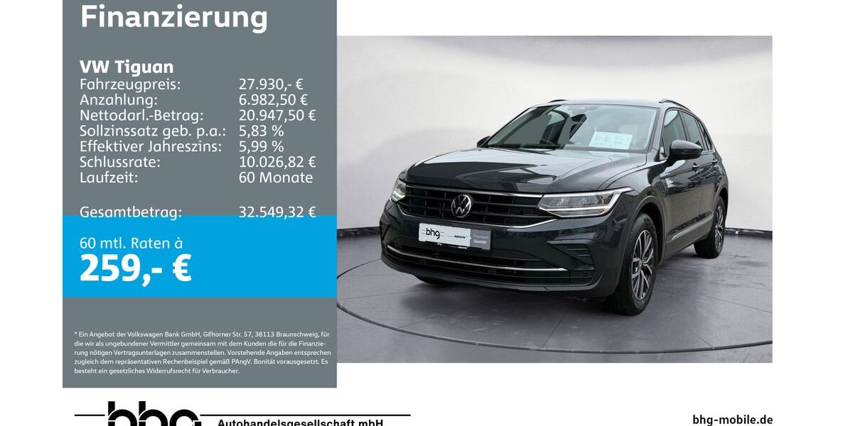 VW Tiguan 33.446 km 27.930 &euro; Metzingen 72555