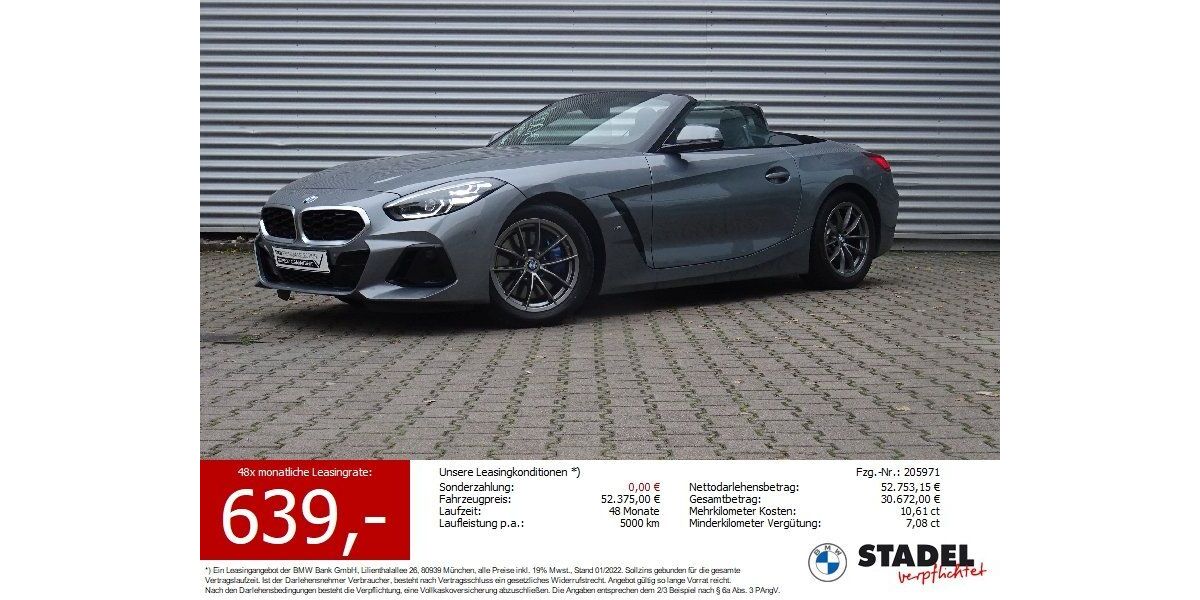BMW Z4 25.020 km 48.199 € Bietigheim-Bissingen 74321