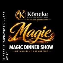 Magic Dinner Show mit 3-Gang-Menü - Die besondere Dinner Show 25.10.2026 Ratskeller Ludwigsburg