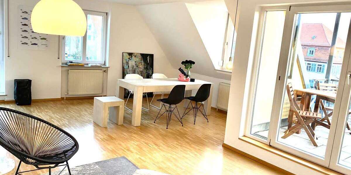 Etagenwohnung Kirchheim - 3.5 Zimmer, 90 m&sup2;, 1.215&euro; | Angebot:25270395
