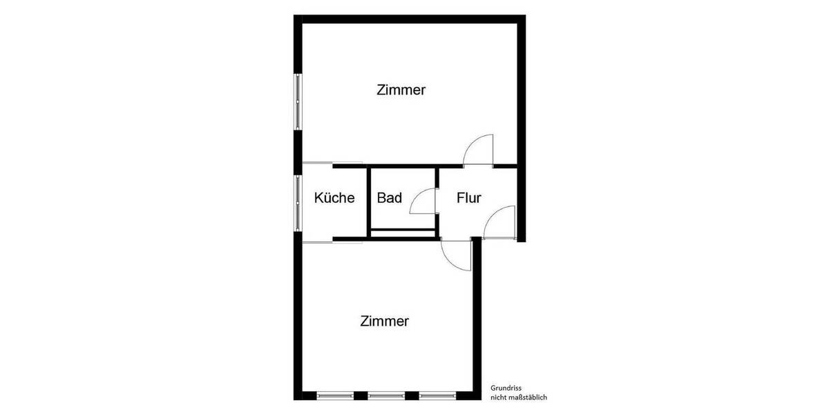 Etagenwohnung Stuttgart Nord - 2 Zimmer, 44 m&sup2;, 263.000&euro; | Angebot:26450869