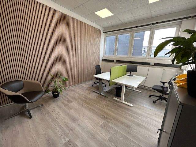 Büroraum mieten 20m² - möbliert + Parkplatz vor Ort - All-in-Miete zimmer