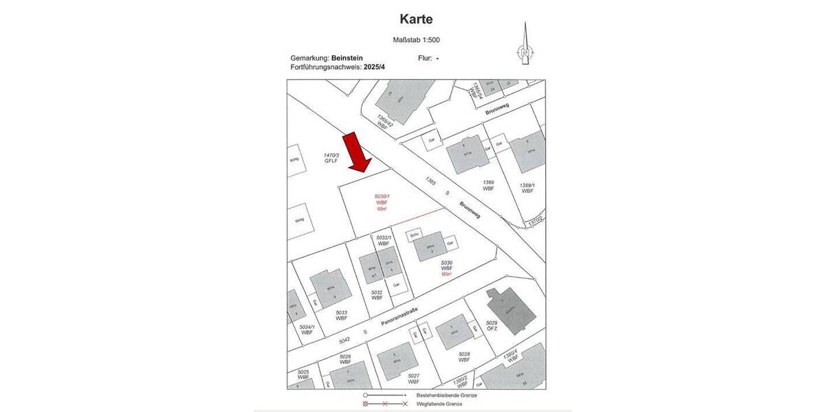 Grundstück Waiblingen Beinstein - 480.000&euro; | Angebot:20155569