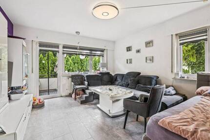 Lichtdurchflutet und gut geschnitten - Vermietete 3-Zimmer-Wohnung mit Balkon in gefragter Lage