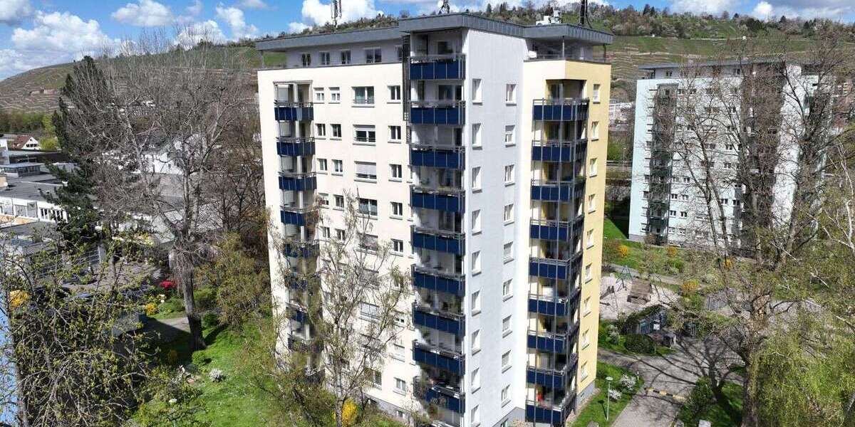 Etagenwohnung Esslingen am Neckar Pliensauvorstadt - 2 Zimmer, 53 m&sup2;, 502&euro; | Angebot:25601792