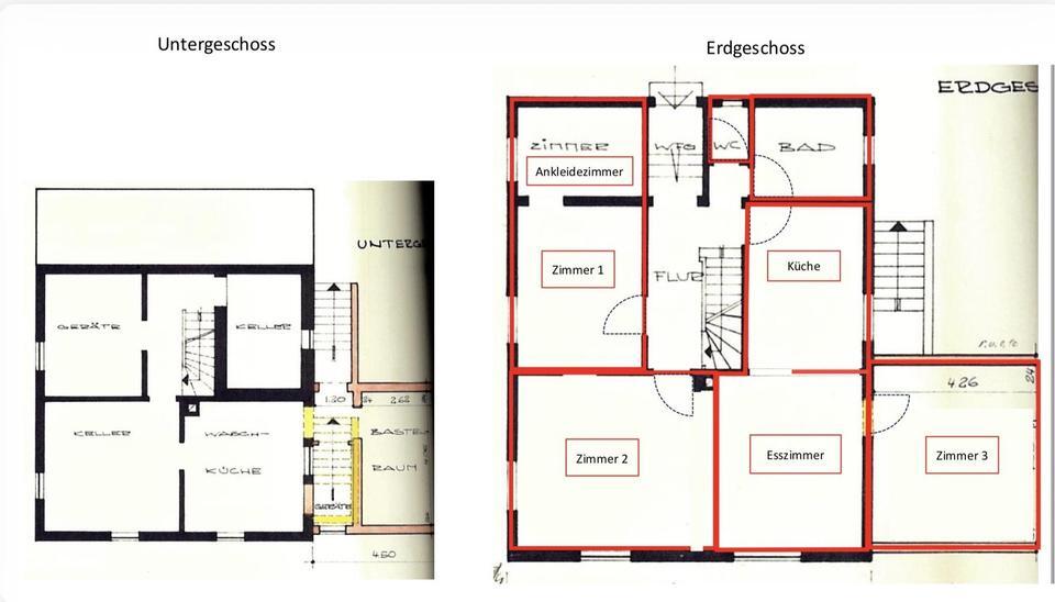 Einfamilienhaus mit Garten und Garage