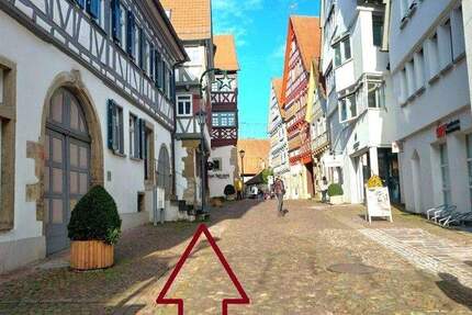 KLEIN aber MEIN! Gemütliches, gepflegtes EG-Appartement mitten in der Bietigheimer Innenstadt! 1 zimmer