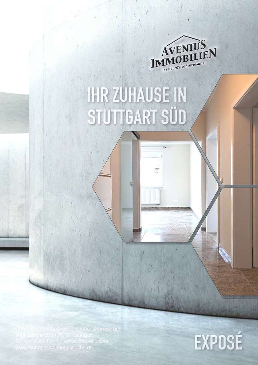 Wohnung zum Mieten in Stuttgart 990 € 65 m² 2 zimmer