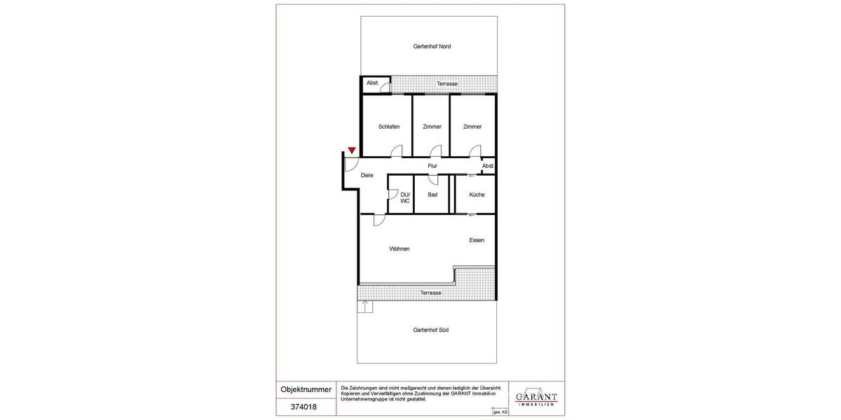 Etagenwohnung Leonberg Eltingen - 4 Zimmer, 128 m&sup2;, 425.000&euro; | Angebot:26208428